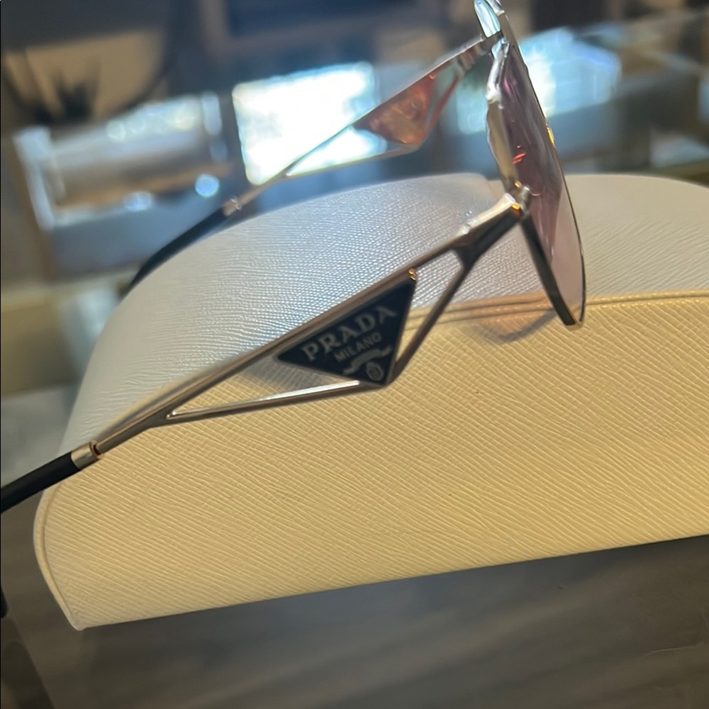 Prada Pink Gradient Sunglasses - Picture 2 of 3